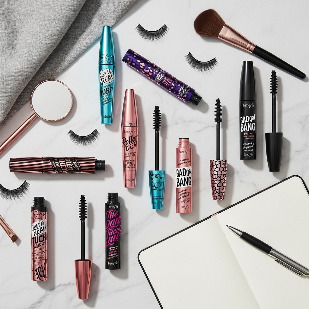 Our comprehensive guide reviews all Benefit mascaras—see before-and-afters, pros, cons, and find your perfect formula for fanned, curled, or dramatic lashes.