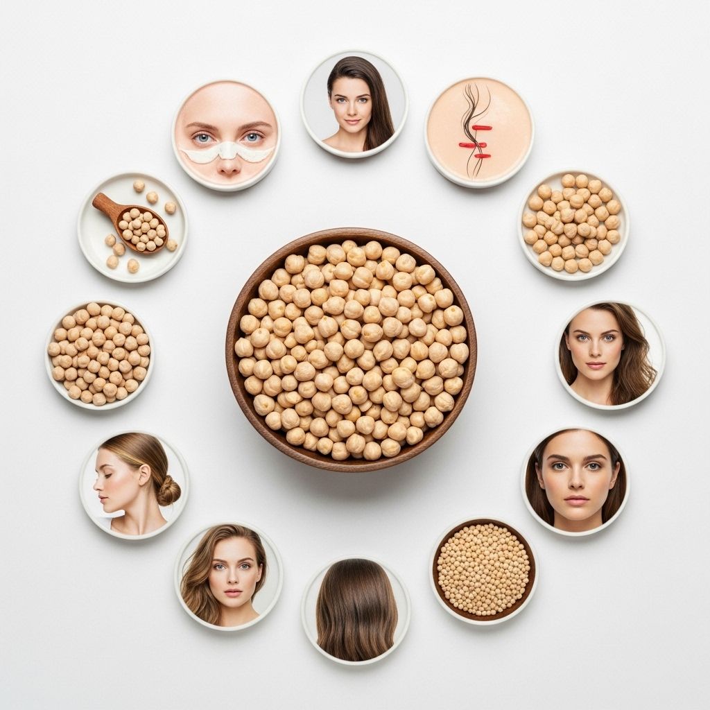 13 Amazing Benefits Of Chickpeas For Skin, Hair, And Health A humble legume packed with nutrients to nurture radiant skin, strong hair, and vitality.
