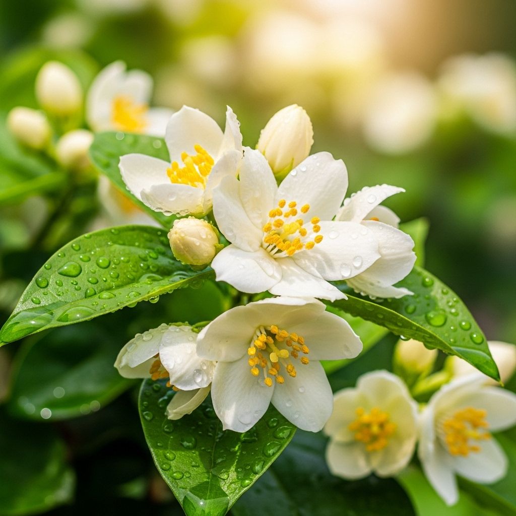 Arabian Jasmine: Benefits for Skin, Hair, and Overall Health Nature’s fragrant bloom revitalizes beauty routines and soothes mind, body, and spirit.