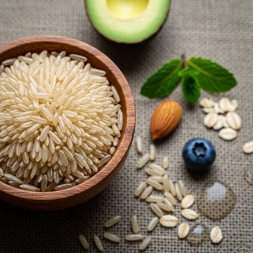 The Remarkable Benefits of Brown Rice for Skin, Hair, and Health This whole grain’s nutrients fuel radiance, strong strands, and enhanced wellbeing.