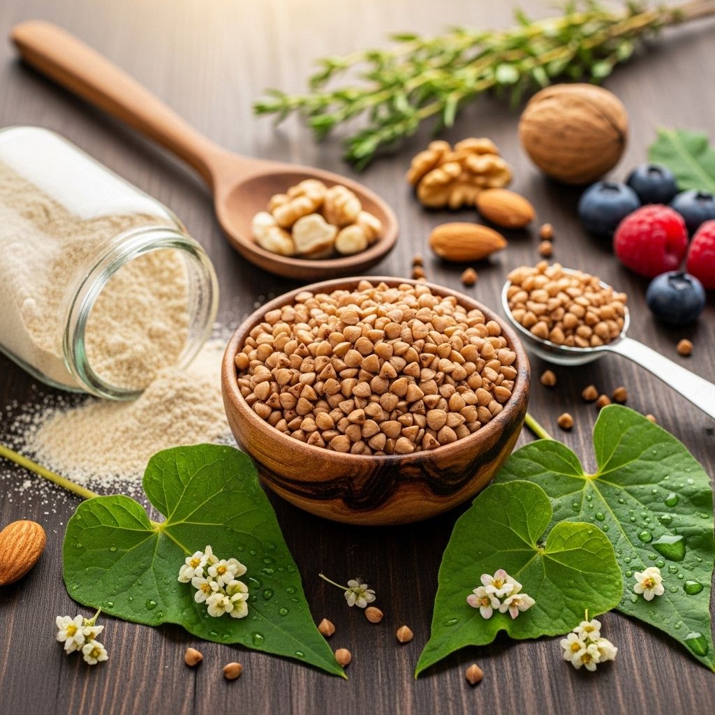 Incredible Benefits of Buckwheat for Skin, Hair, and Health Rich in antioxidants and fiber, this seed promotes circulation and firmer skin.