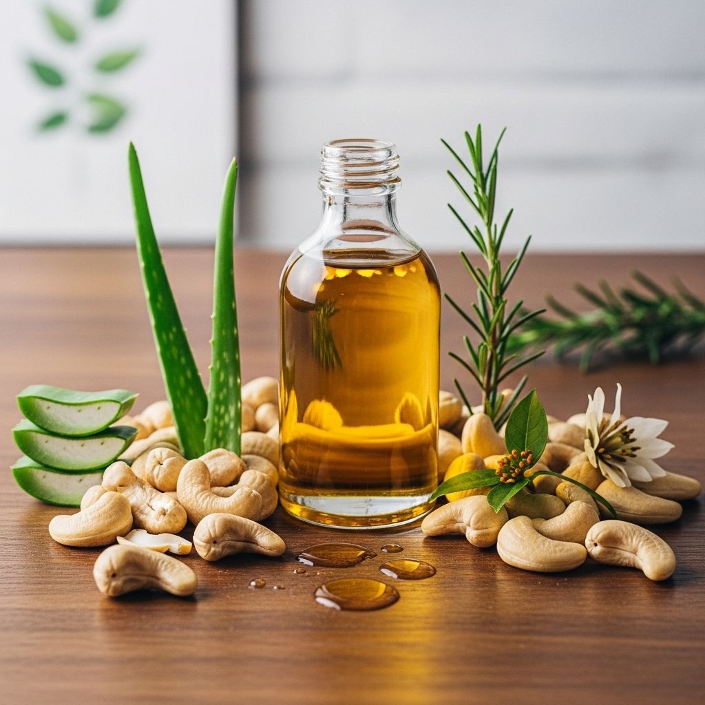 A nutrient-rich oil that nourishes skin, strengthens hair, and boosts overall wellness.