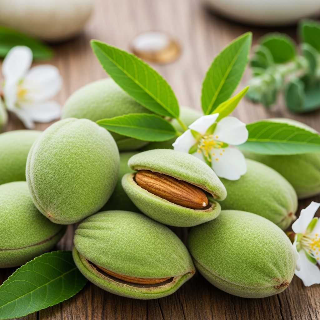 9 Science-Backed Benefits of Green Almonds for Skin, Hair, and Health A seasonal superfood packed with vitamin E and antioxidants for a healthier you.