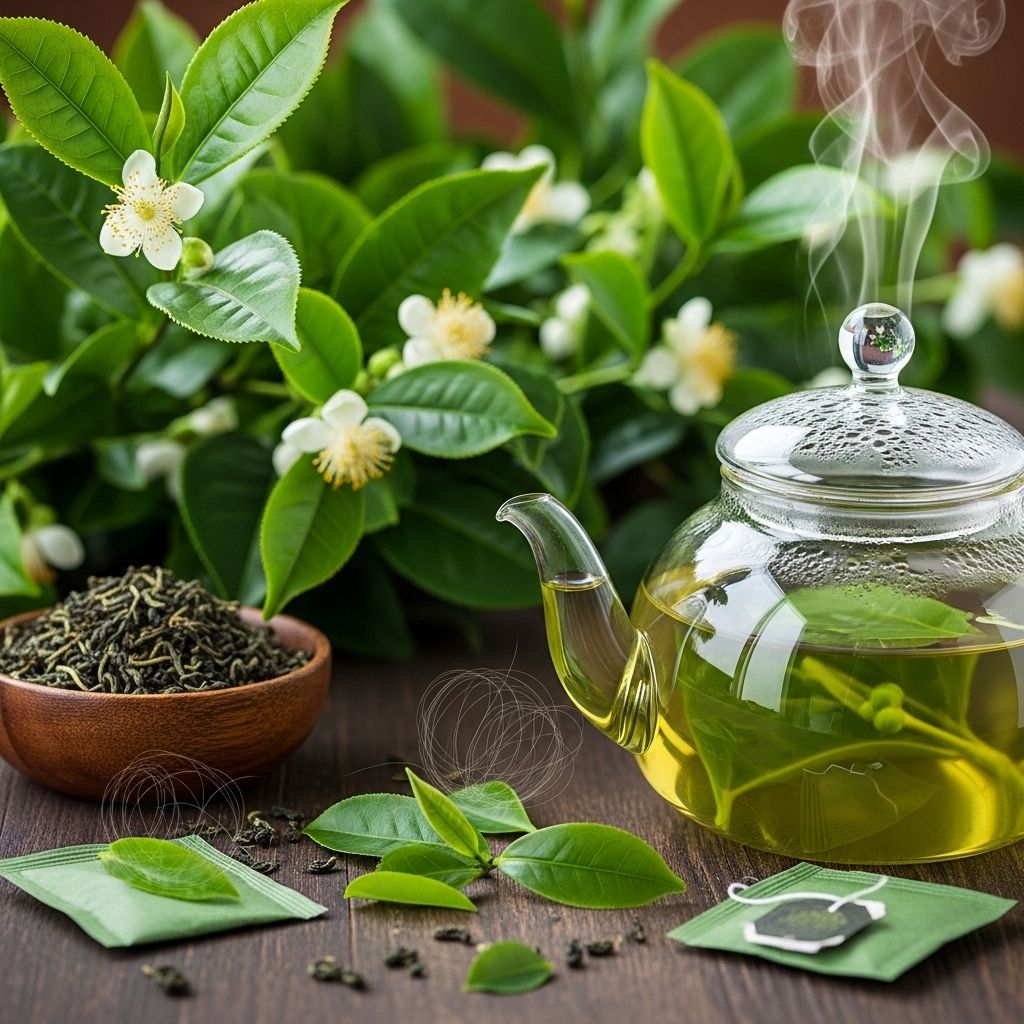 10 Amazing Benefits Of Green Tea For Hair Loss And How To Use It This antioxidant-rich brew targets weakened follicles and revitalizes every strand.