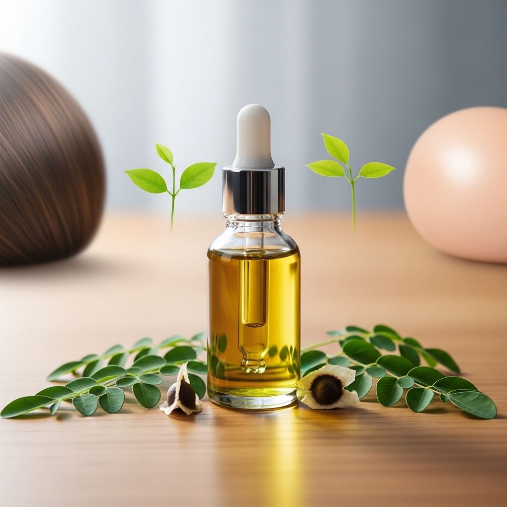 Benefits of Moringa Oil for Skin, Hair, and Health Unlock a blend of vitamins and antioxidants for a radiant complexion and lustrous locks.