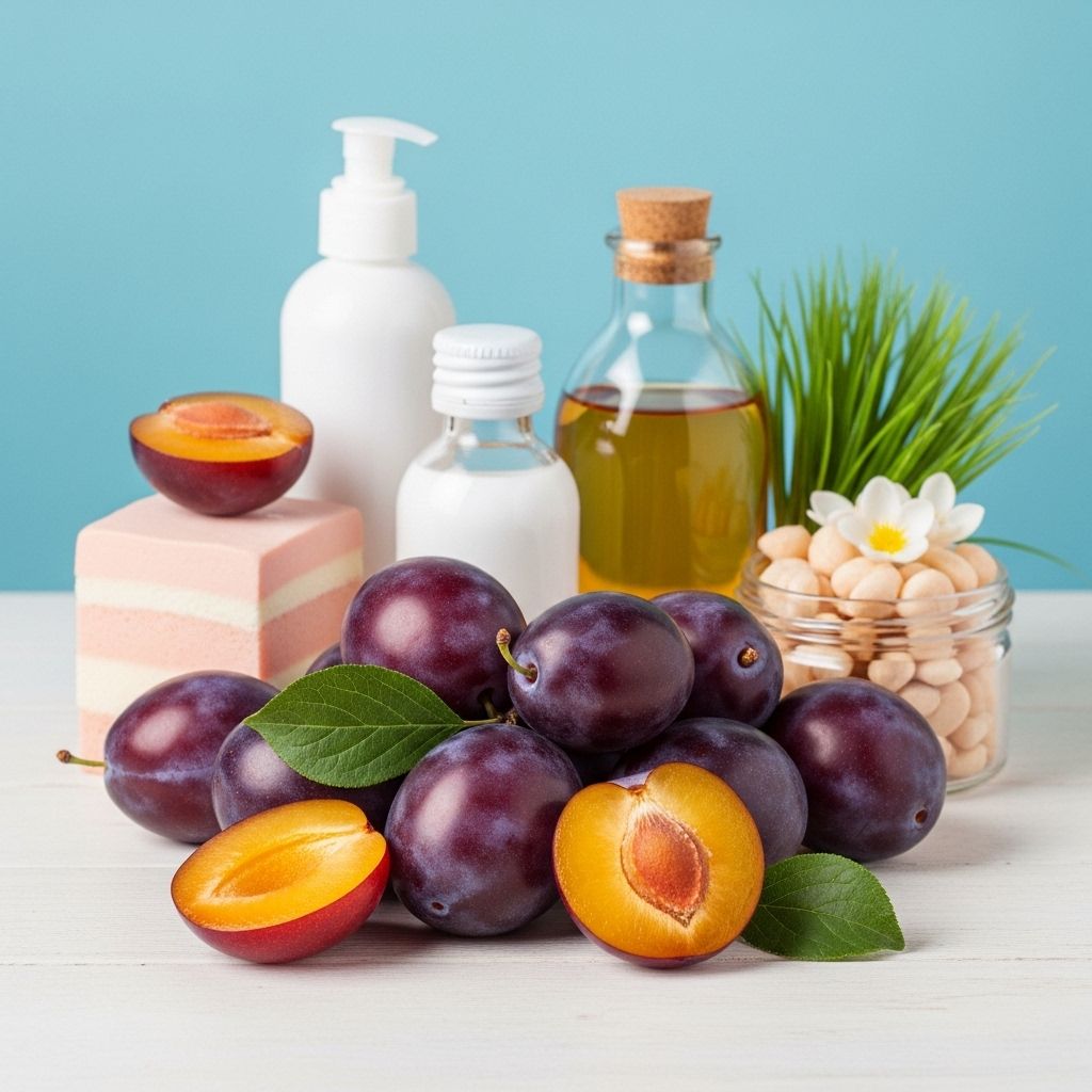 9 Ways Plums Benefit Skin, Hair, and Health A nutrient-packed fruit that supports digestion, strengthens bones, and boosts vitality.