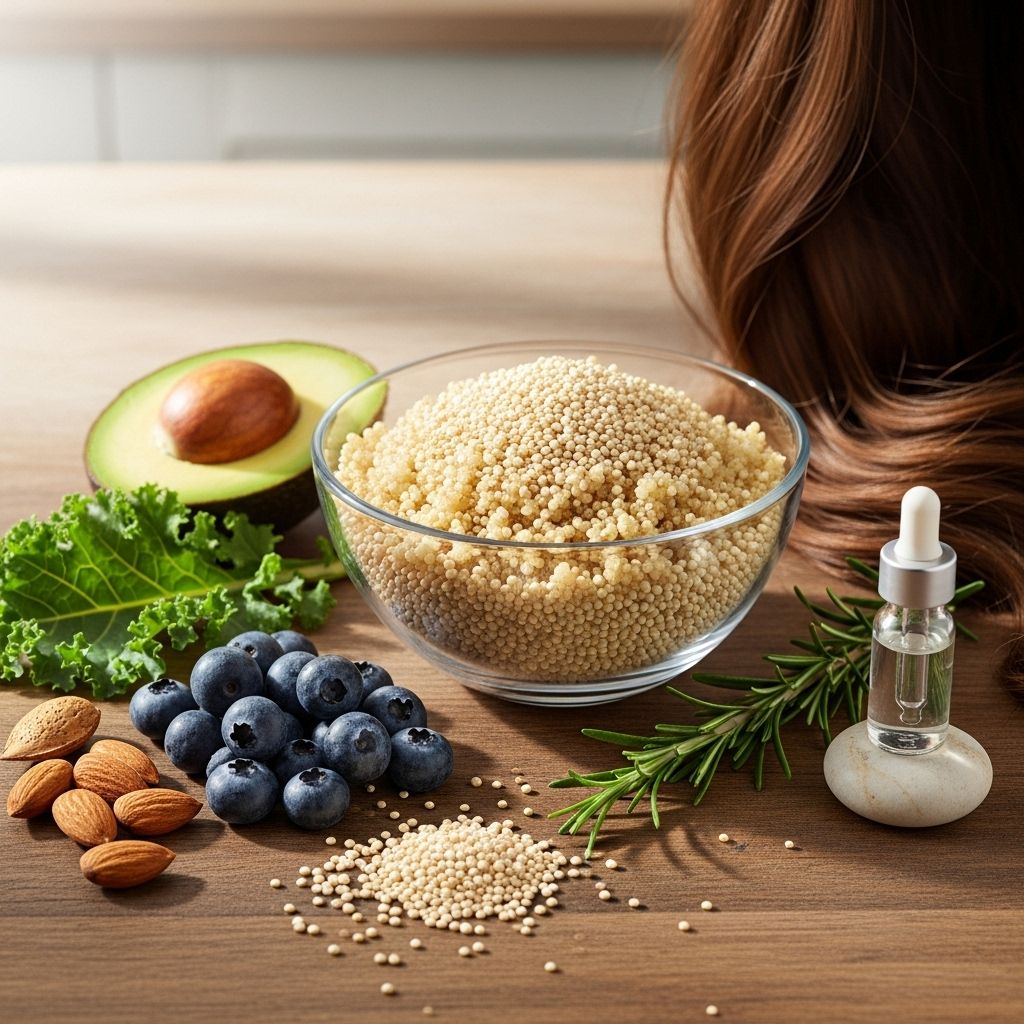 15 Impressive Benefits Of Quinoa For Your Skin, Hair, And Health An ancient seed that nourishes beauty, promoting a youthful glow and renewed vitality.