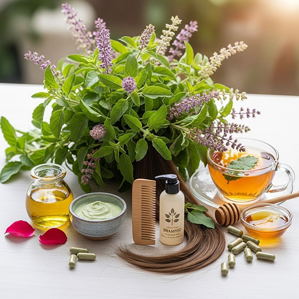 The Incredible Benefits of Tulsi (Holy Basil) for Skin, Hair, and Health Revives your natural glow and tresses while nurturing inner vitality.