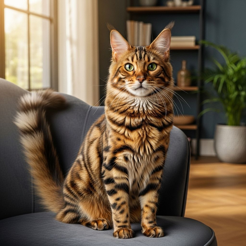 Essential tips on grooming, feeding, and playtime for this striking feline companion.