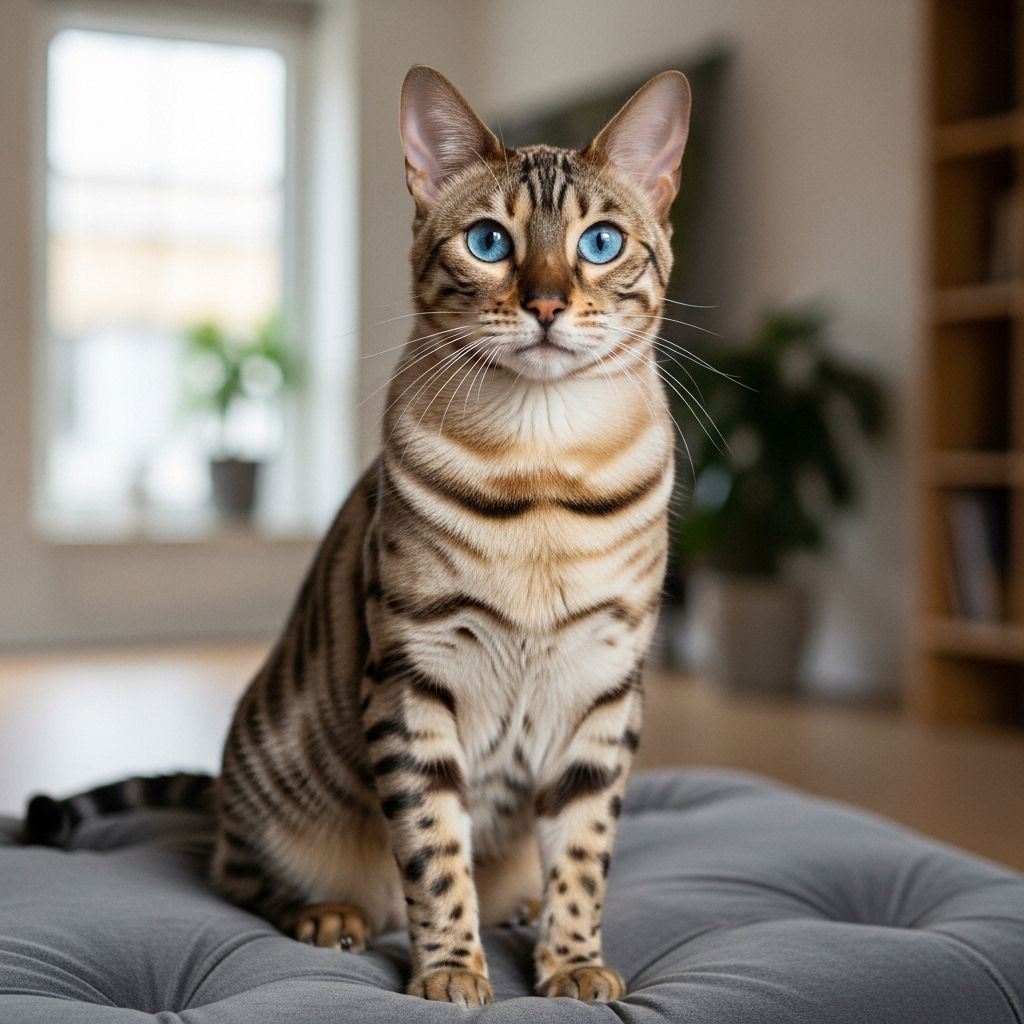 Discover the unique traits of this energetic, vocal, and strikingly beautiful hybrid cat breed