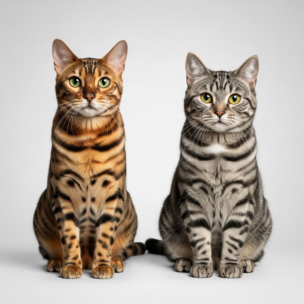Bengal Cat Vs Tabby Cat: Complete Comparison Guide Uncover the distinct traits, histories, and personalities of Bengal cats and Tabby cats in this comprehensive guide.