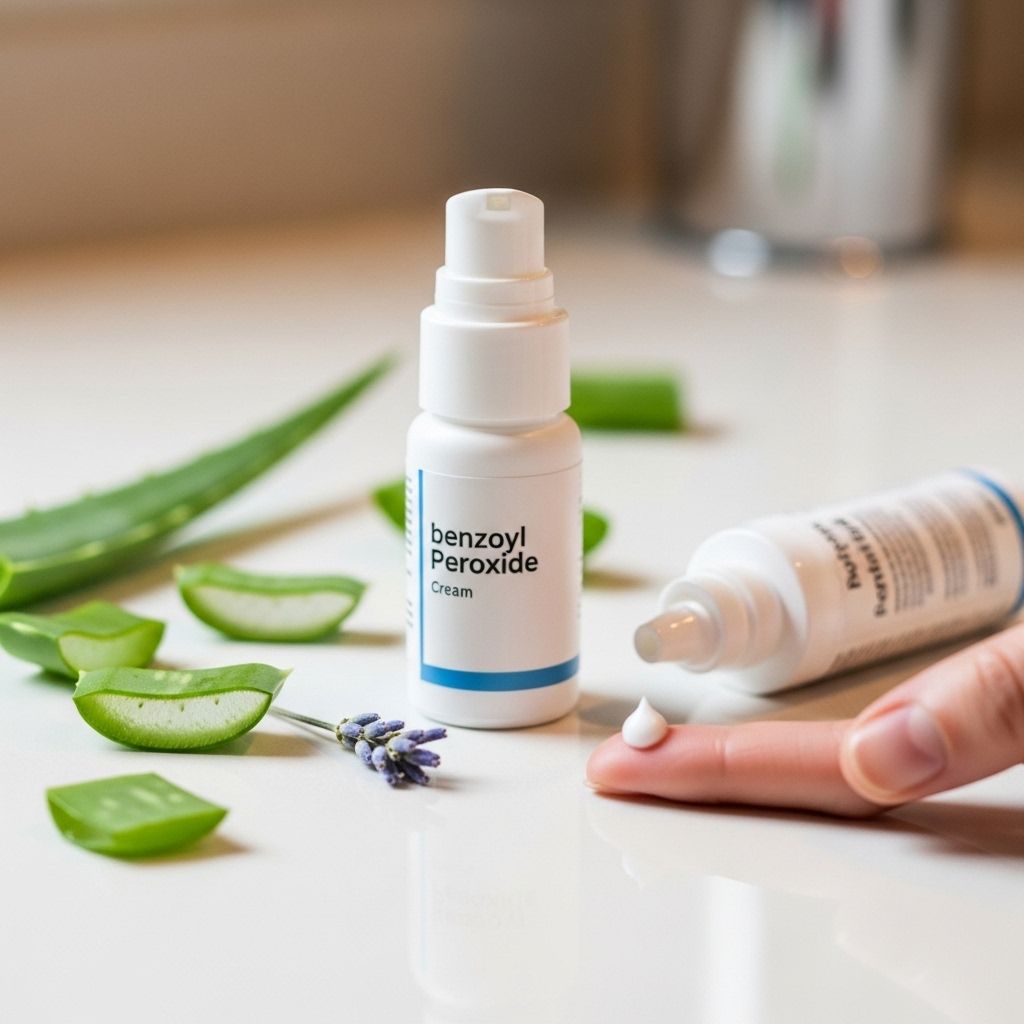 Benzoyl Peroxide for Acne: Uses, Benefits, and Safety Explained Cleanses pores and fights stubborn blemishes for a refreshed, confident complexion.