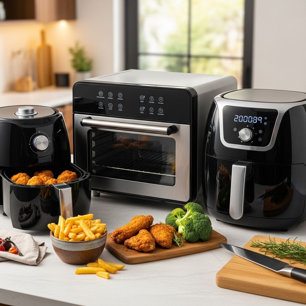 Discover the top air fryers for every kitchen style, user need, and cooking habit with our in-depth reviews and advice.