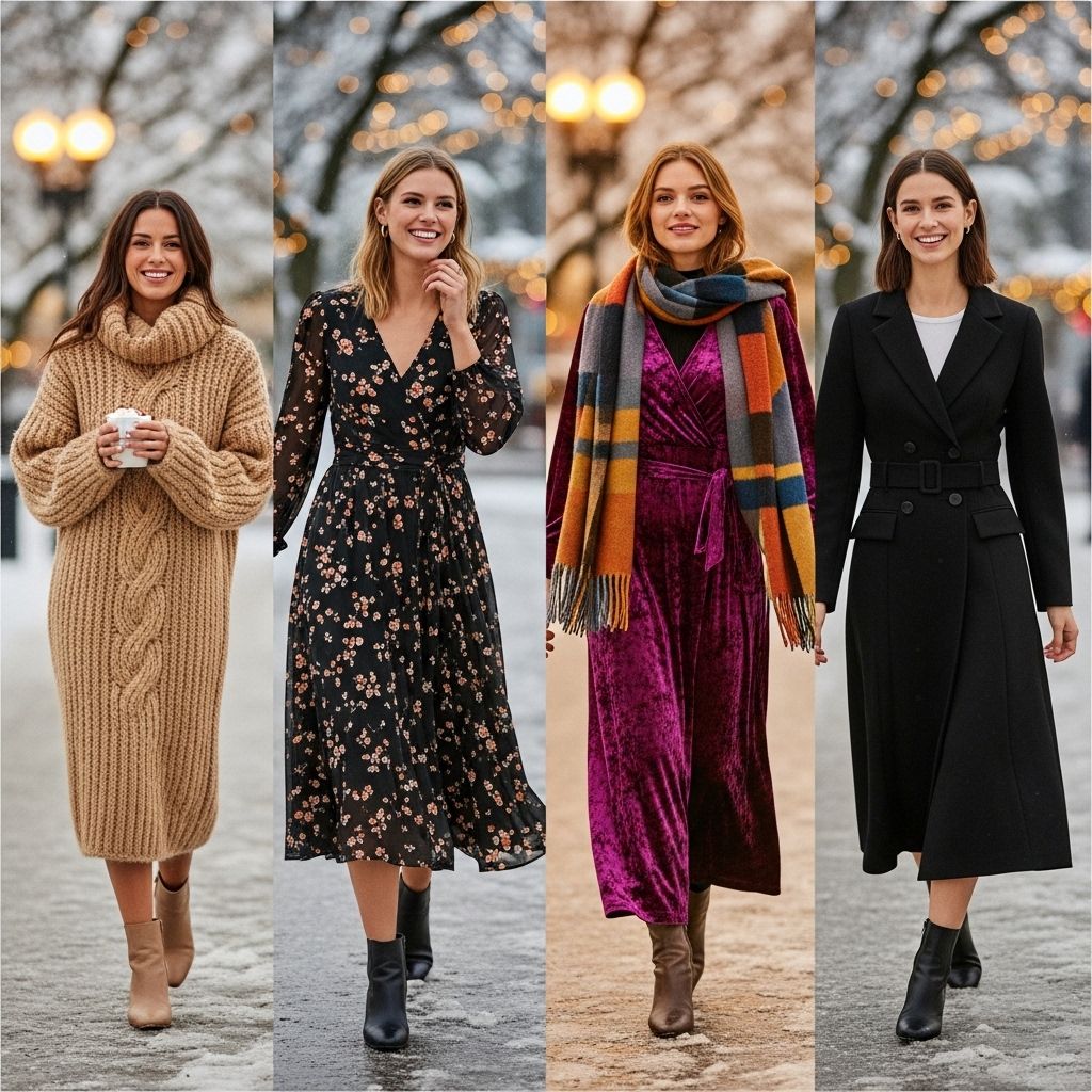 Discover cozy, chic, and affordable winter dresses on Amazon for every wardrobe and occasion in 2024.