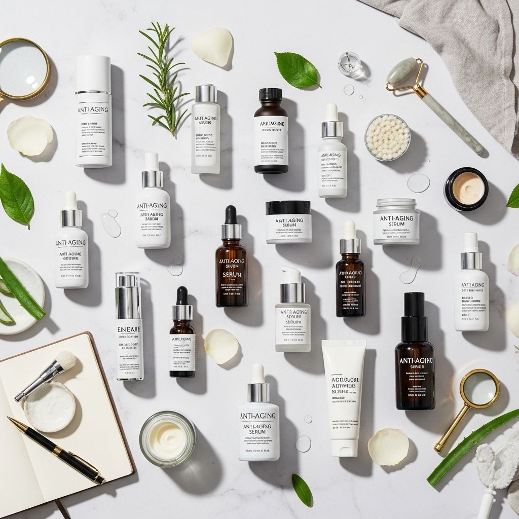 Expert-recommended anti-aging serums to help reduce the look of fine lines, wrinkles, and boost youthful radiance.