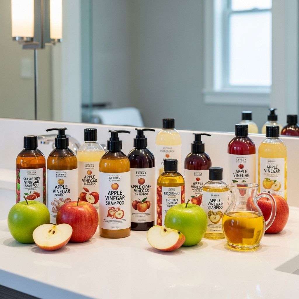 Discover the top apple cider vinegar shampoos that clarify, soothe, and revive your hair and scalp for 2024.