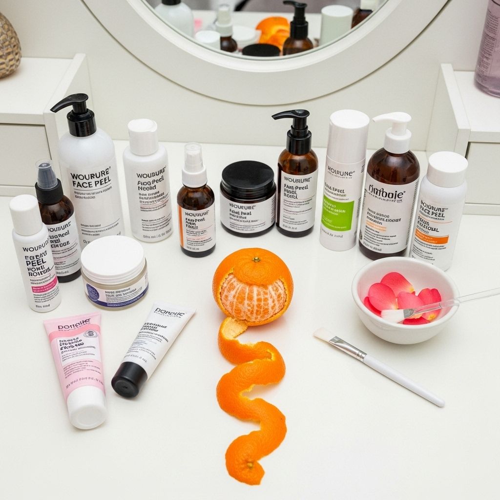 Achieve glowing, even-toned skin at home with expertly recommended face peels for every skin type and concern.