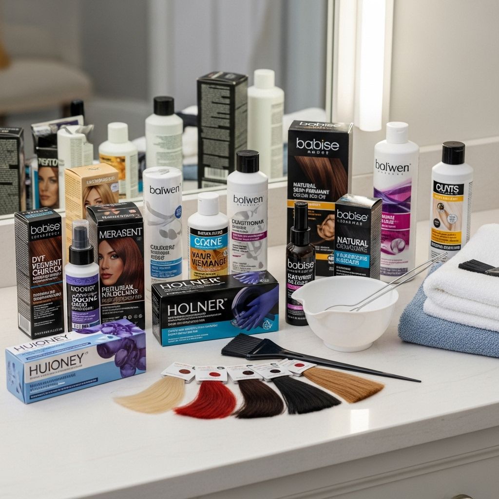 Discover the top at-home hair color products for shine, coverage, and lasting vibrancy—plus expert tips for safer, more beautiful DIY results.