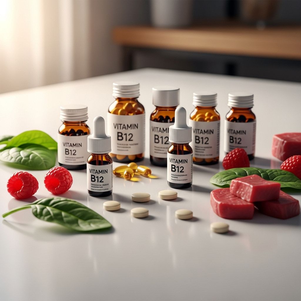 Discover the top vitamin B12 supplements for boosting energy, supporting nerve health, and catering to diverse dietary needs, including vegan options.