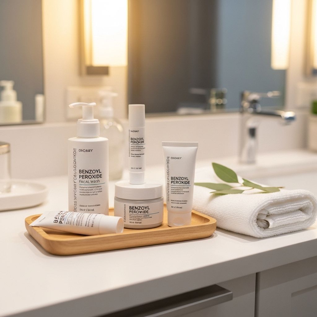 Discover the expert-reviewed best benzoyl peroxide acne treatments and how to use them for every skin type.