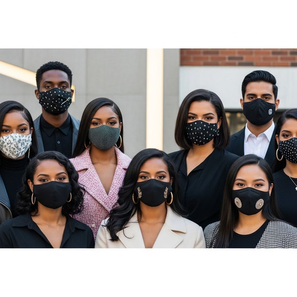 Discover and support Black-owned brands offering fashionable, functional, and diverse face masks for every style and skin tone.