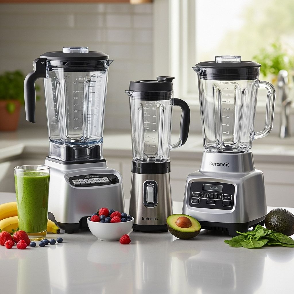 Discover the ultimate blenders for smoothies, from high-powered champions to compact personal options, tailored for every home and lifestyle.