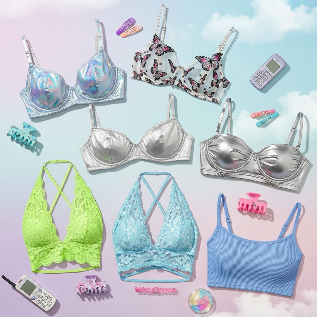 Discover the ultimate bras with clear straps that blend nostalgia, function, and the iconic Y2K fashion revival.