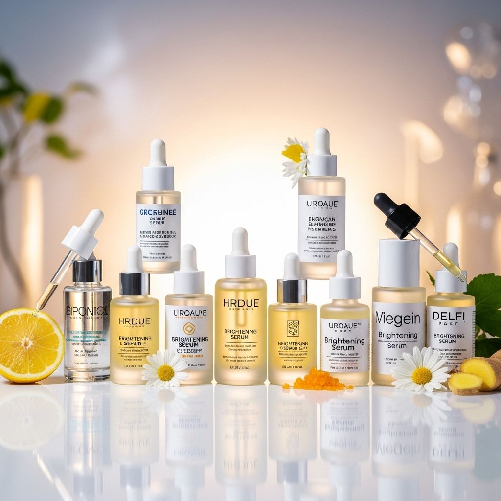 Expert-approved brightening serums to fade dark spots, boost radiance, and deliver your most luminous complexion yet.