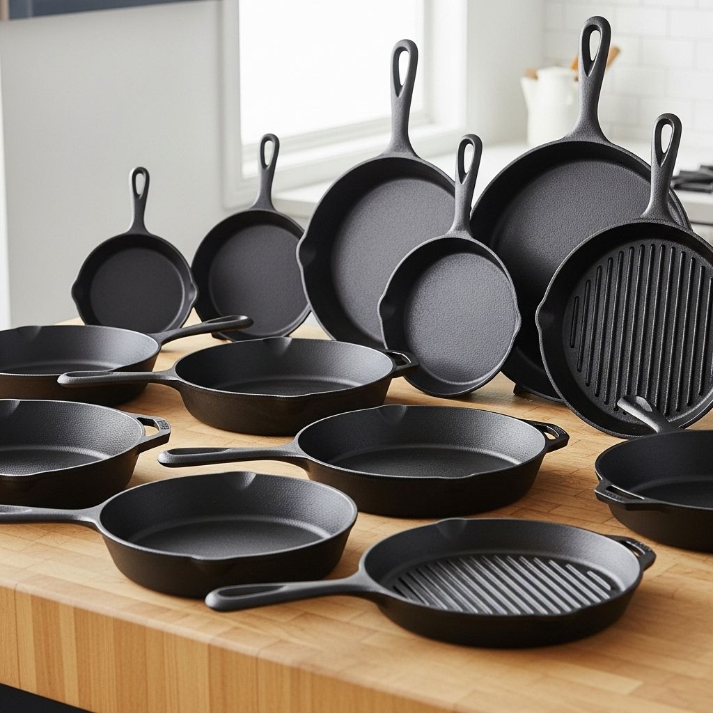 Discover top cast iron skillets for any cooking style, skill level, and budget—plus expert seasoning and care tips.