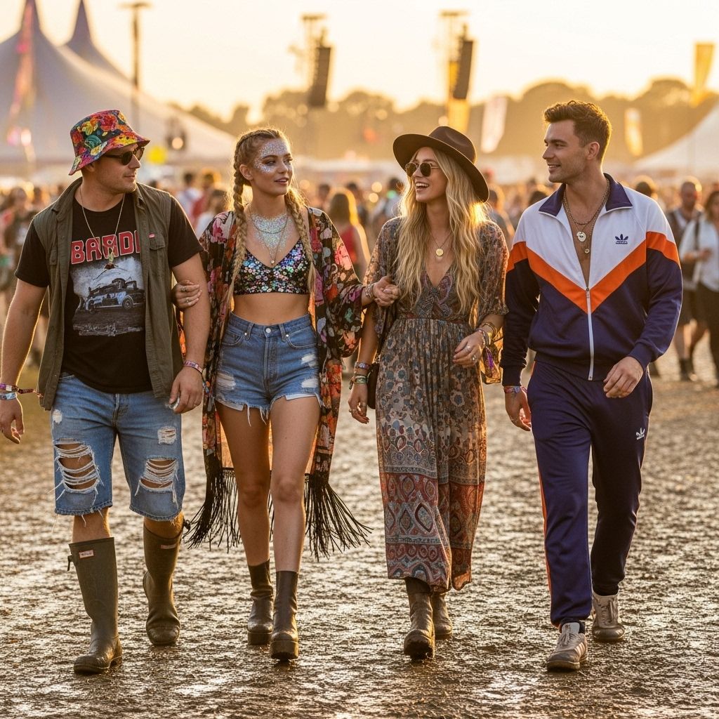 From Westerncore to Y2K throwbacks, explore the standout celebrity styles that dominated Glastonbury and set new trends for festival fashion.