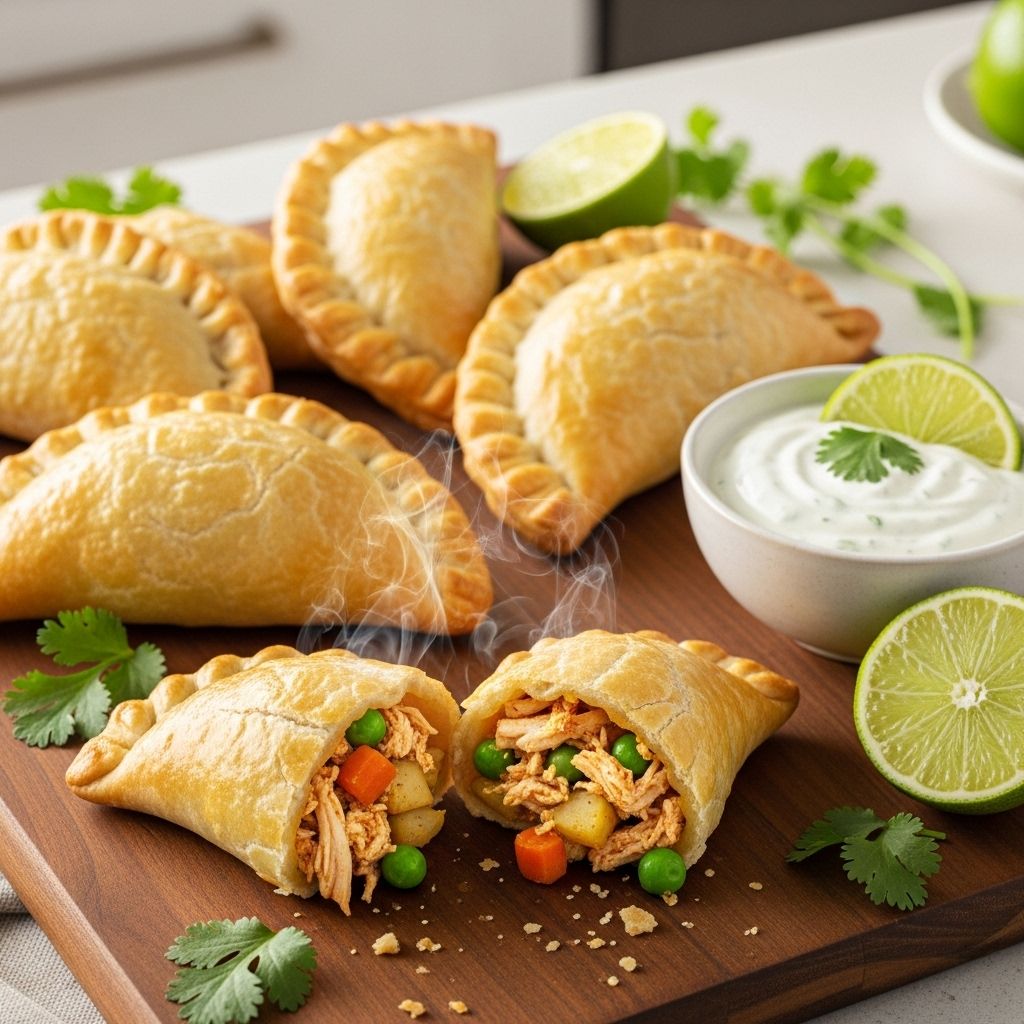 Flaky empanadas come together effortlessly for a satisfying snack or party favorite.