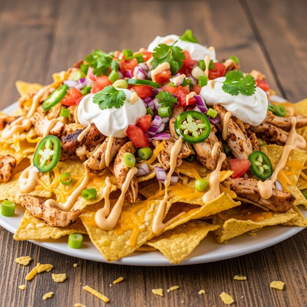 Best Chicken Nachos Recipe – The Pioneer Woman | Easy, Flavorful Dish A blend of bold spices and rich sauce transforms chips into a go-to party snack.