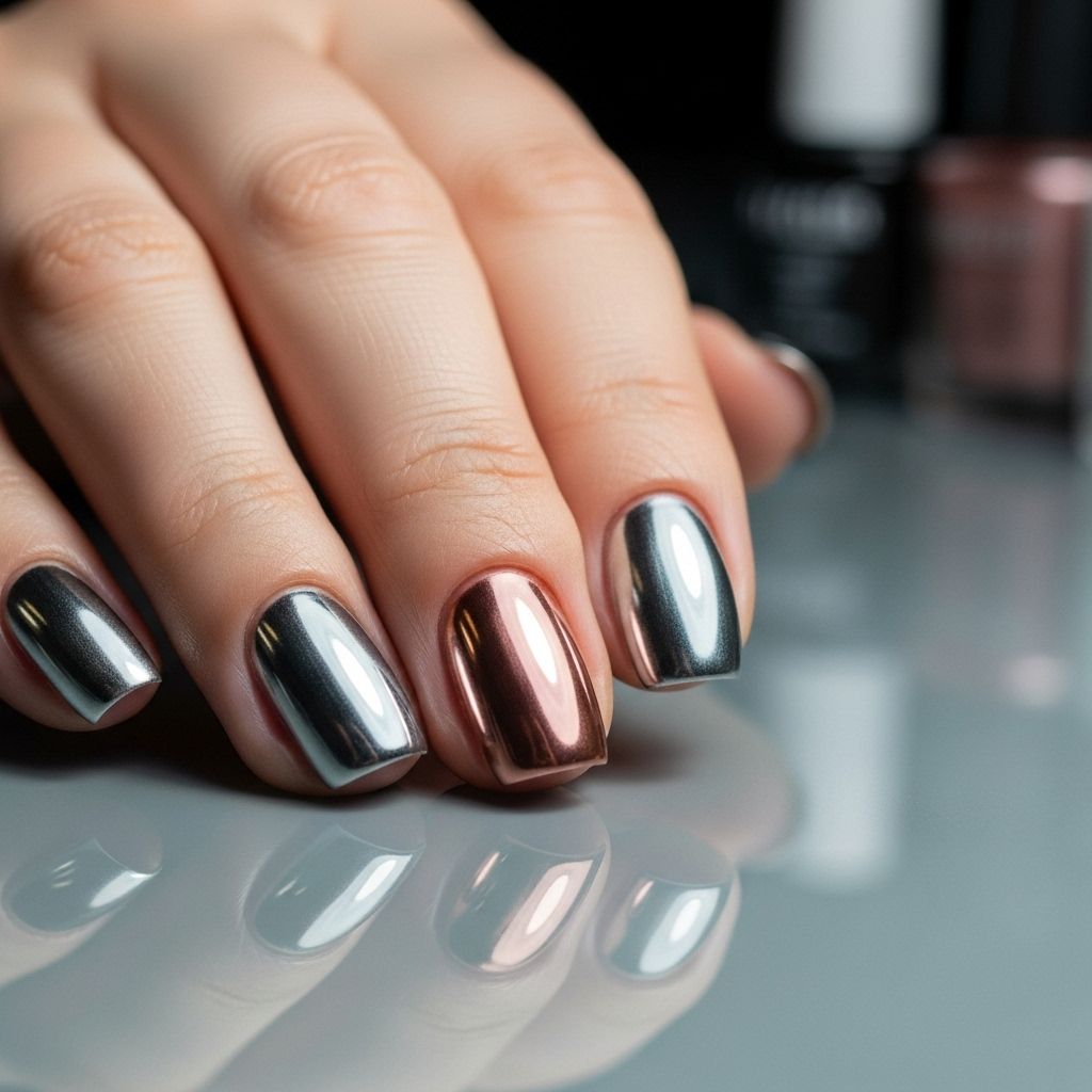 From iridescent unicorns to subtle metallics, discover the must-have chrome nail polishes for every mani enthusiast.