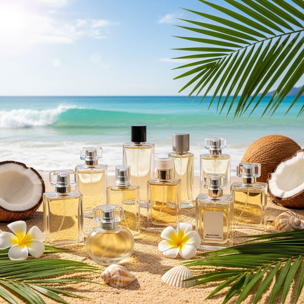 Indulge in the scent of paradise with these top coconut perfumes, from luxe beachy blends to everyday tropical escapes.