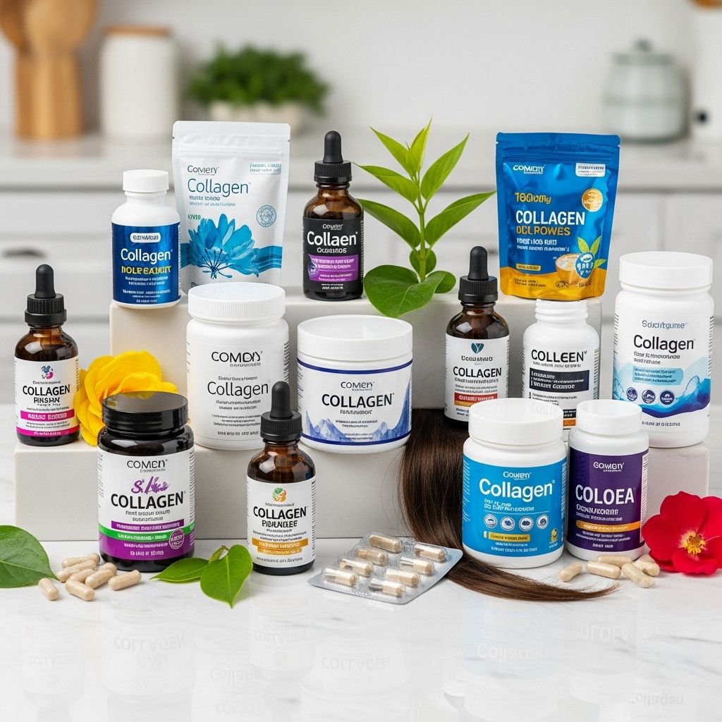 Discover expert-reviewed collagen supplements that could promote fuller, stronger hair and improve scalp health.