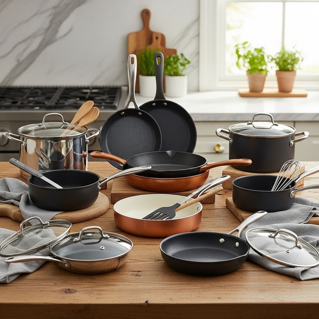 Discover the top-rated cookware sets that make every recipe easier, healthier, and more enjoyable in your kitchen.