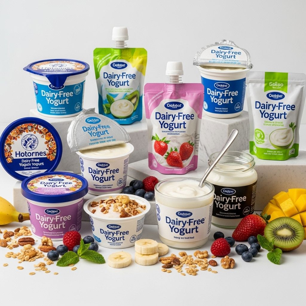 From nutty to tropical, probiotic-packed options deliver taste and digestive support.