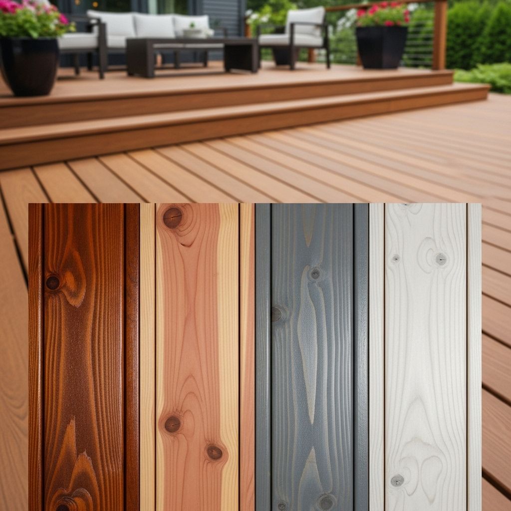 Outdoor wood stays protected and beautiful through every season with the right finish.