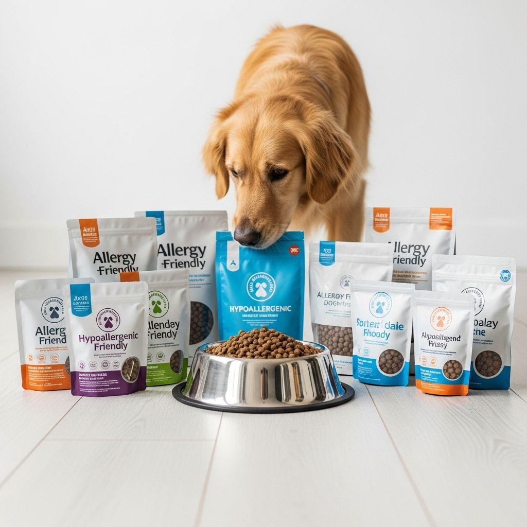 Top-rated allergy-friendly meals designed to keep your furry friend happy and healthy.