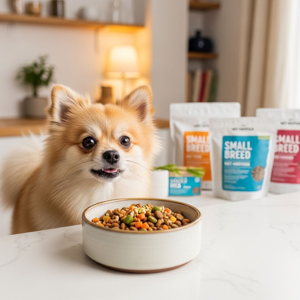 Portion control and nutrient-rich recipes help tiny dogs thrive.