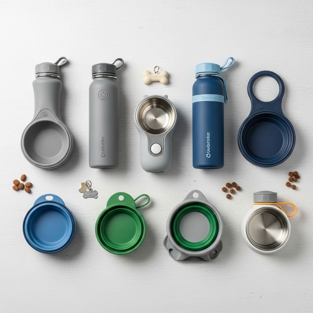 These spill-proof hydration tools keep pups refreshed and mess-free on every adventure.