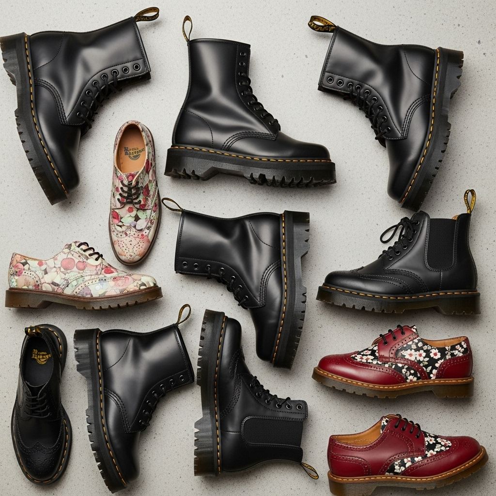 Explore the most iconic Dr. Martens boots and shoes—from classic silhouettes to party-ready styles, plus expert tips to break them in right.