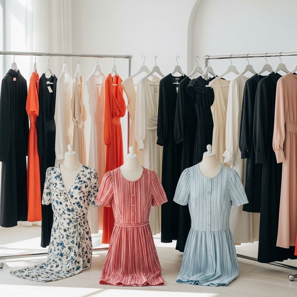 Explore 2024's must-shop dress brands, from affordable essentials to luxury designers, for every occasion and style preference.