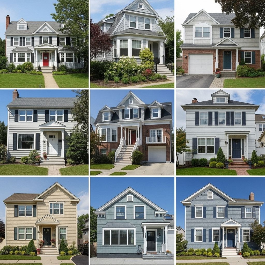 Harmonize trims, accents, and siding for a home exterior that captivates at first glance.