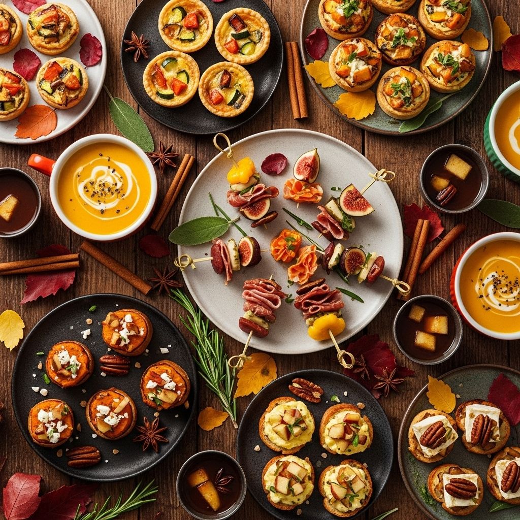 Highlight autumn’s bounty with flavorful shareable bites that make hosting effortless.