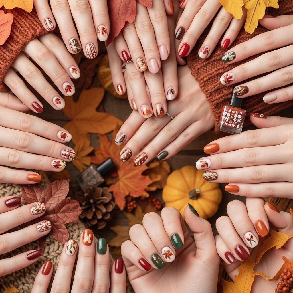 Explore 45+ fall nail art designs with trending patterns, rich colors, and inspiration for your most stylish autumn manicure.