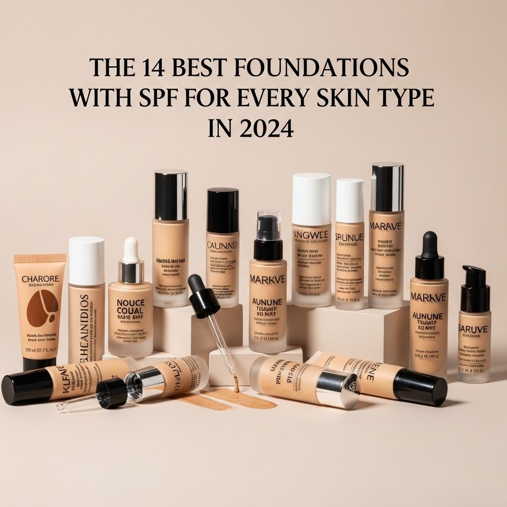 Discover the top foundations with SPF that deliver coverage, protection, and glow—tested and reviewed for every skin need.