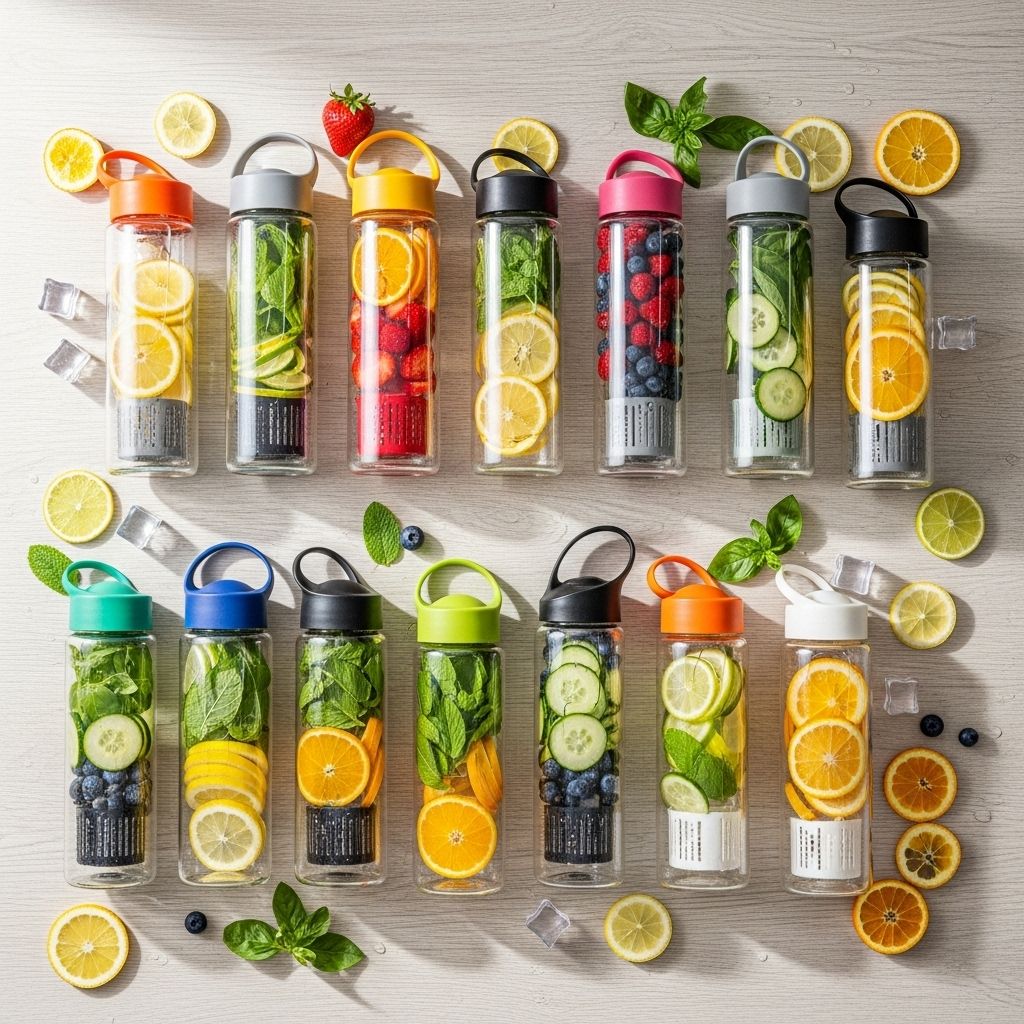 Discover top fruit infuser water bottles to make hydration delicious, healthy, and fun—perfect for all lifestyles and wellness goals.