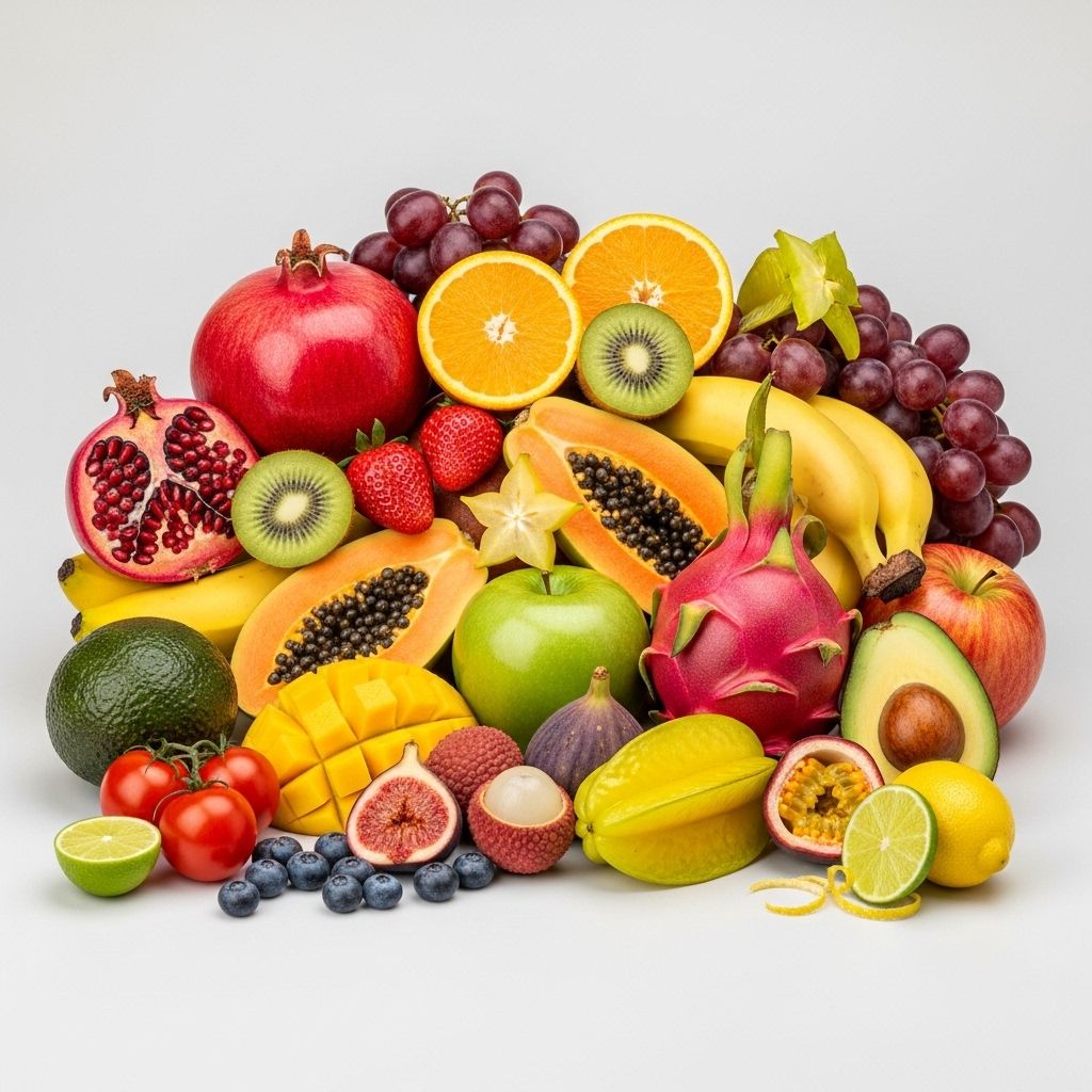 Discover the most nutritious fruits for your daily diet, from antioxidant-rich berries to hydrating watermelon and heart-friendly apples.