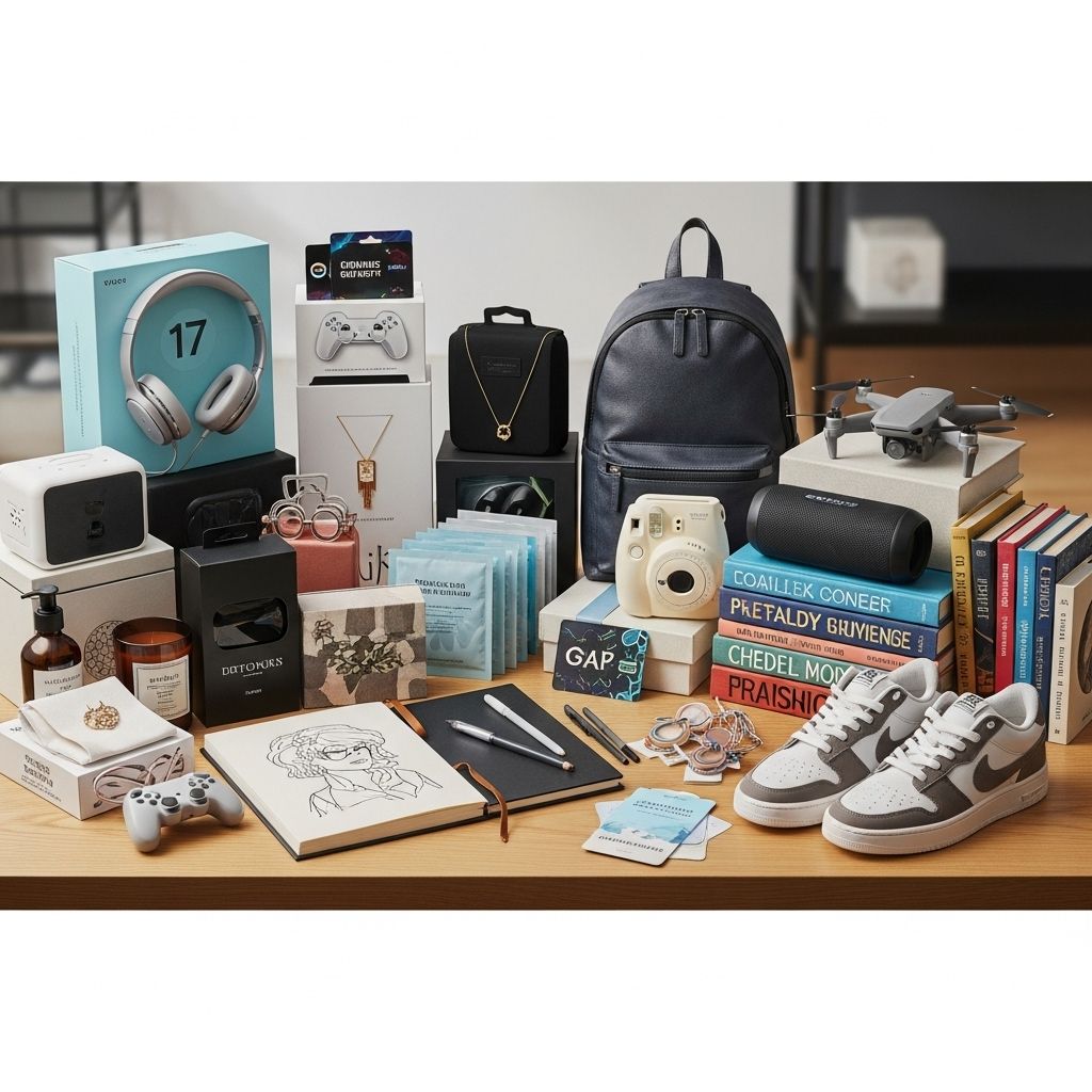 Discover unique, stylish, and on-trend gift ideas perfect for every 17-year-old, from cozy staples to tech gadgets and personalized picks.